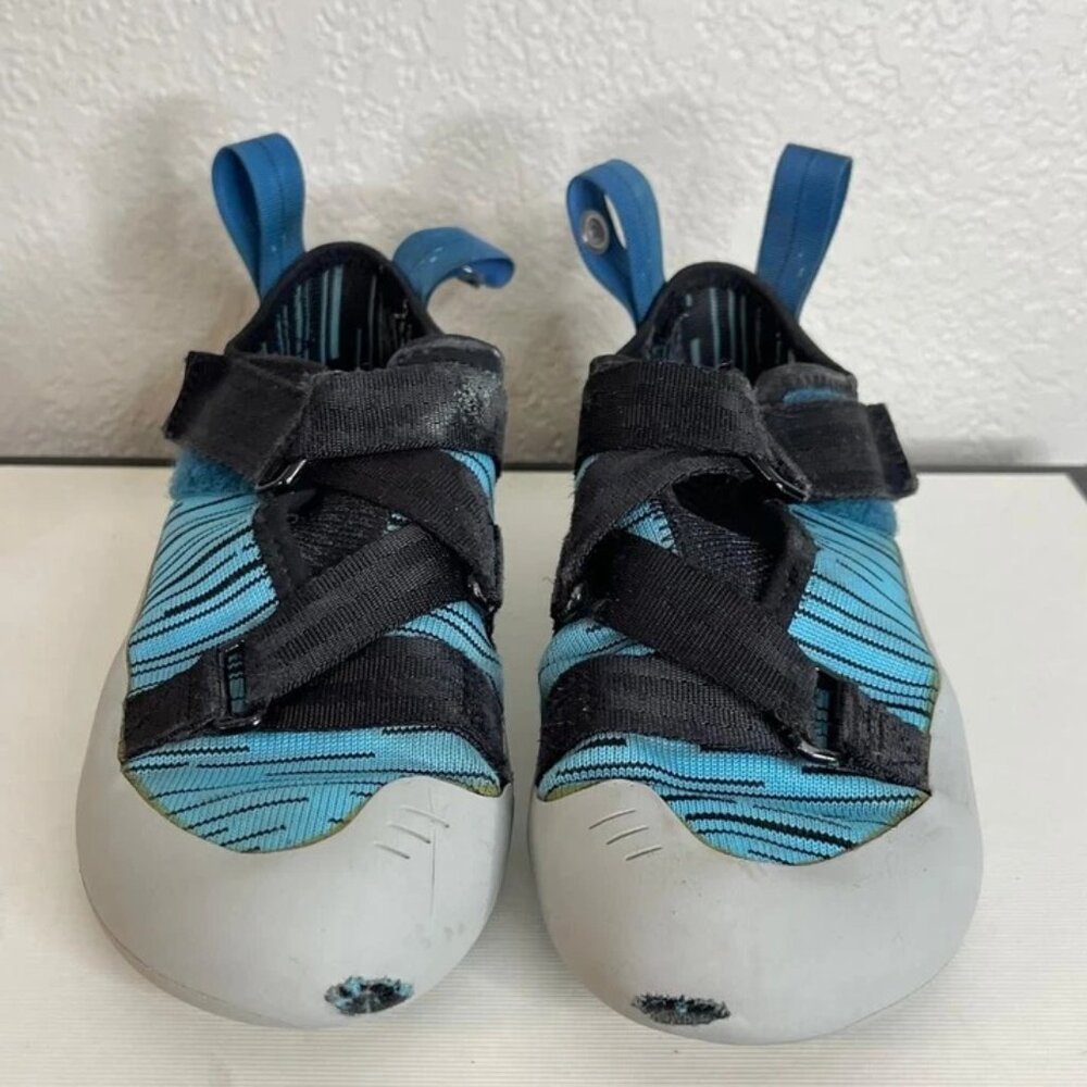 Butora Comet Rental Climbing Shoes Blue Grey Black Strappy Men's‎ 39.5 EU/7 US
